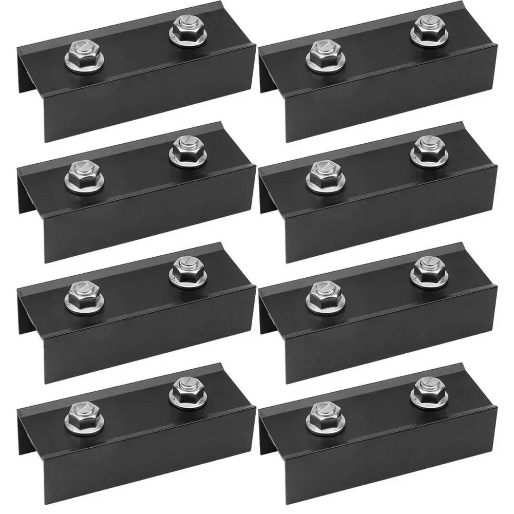 Connettore per guida fotovoltaica Profilo C Caratteristica Contenuto del pacchetto Pz per PC Connettore per profilo Guida fotovoltaica con accessori Accessori