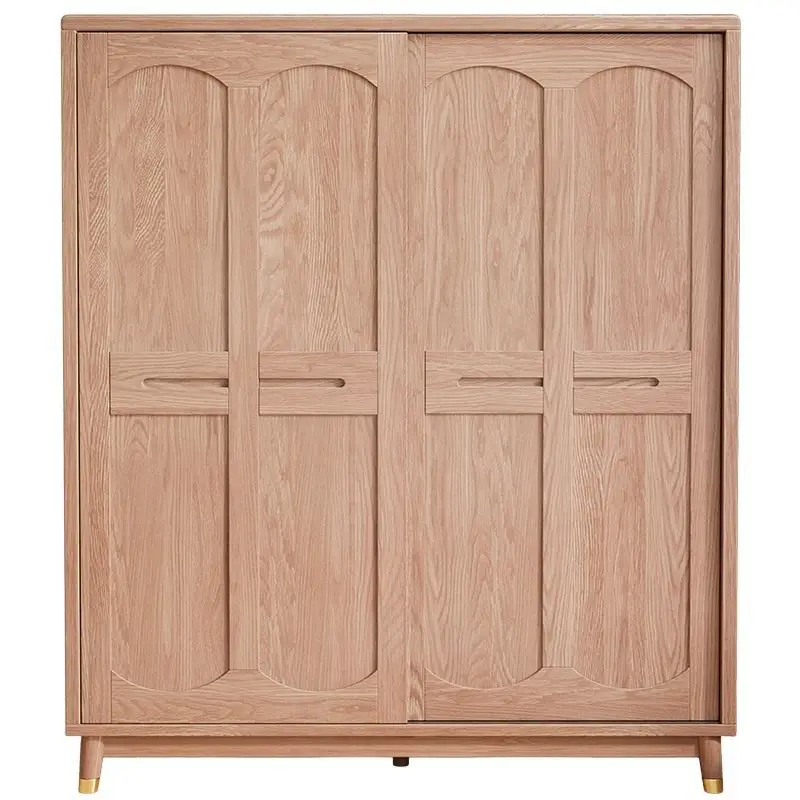 

Modern master bedroom large storage wardrobe, small apartment bedroom furniture sliding door wardrobe solid wood wardrobe