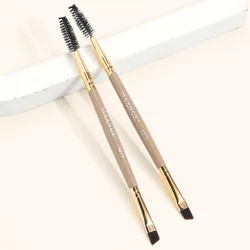 2PC Eyebrow Brush+Eyebrow Comb beauty eyebrow brush professional makeup brushes for eye Brow Brush blending eye Make-up Tools