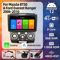 Car Stereo for Ford Everest Ranger Mazda BT50 BT-50 2006 - 2011 2 Din Android Radio Screen Multimedia Player Autoradio Head Unit