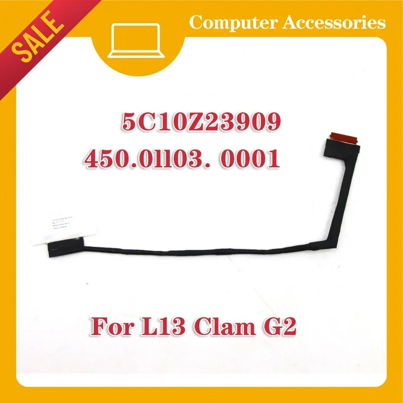 New line screen cable LVDS 5c10z23909 LCD for Lenovo ThinkPad L13 Gen 2 20vh 20vj 21ab 21ac 5c10z23909 450. 0ll03.011