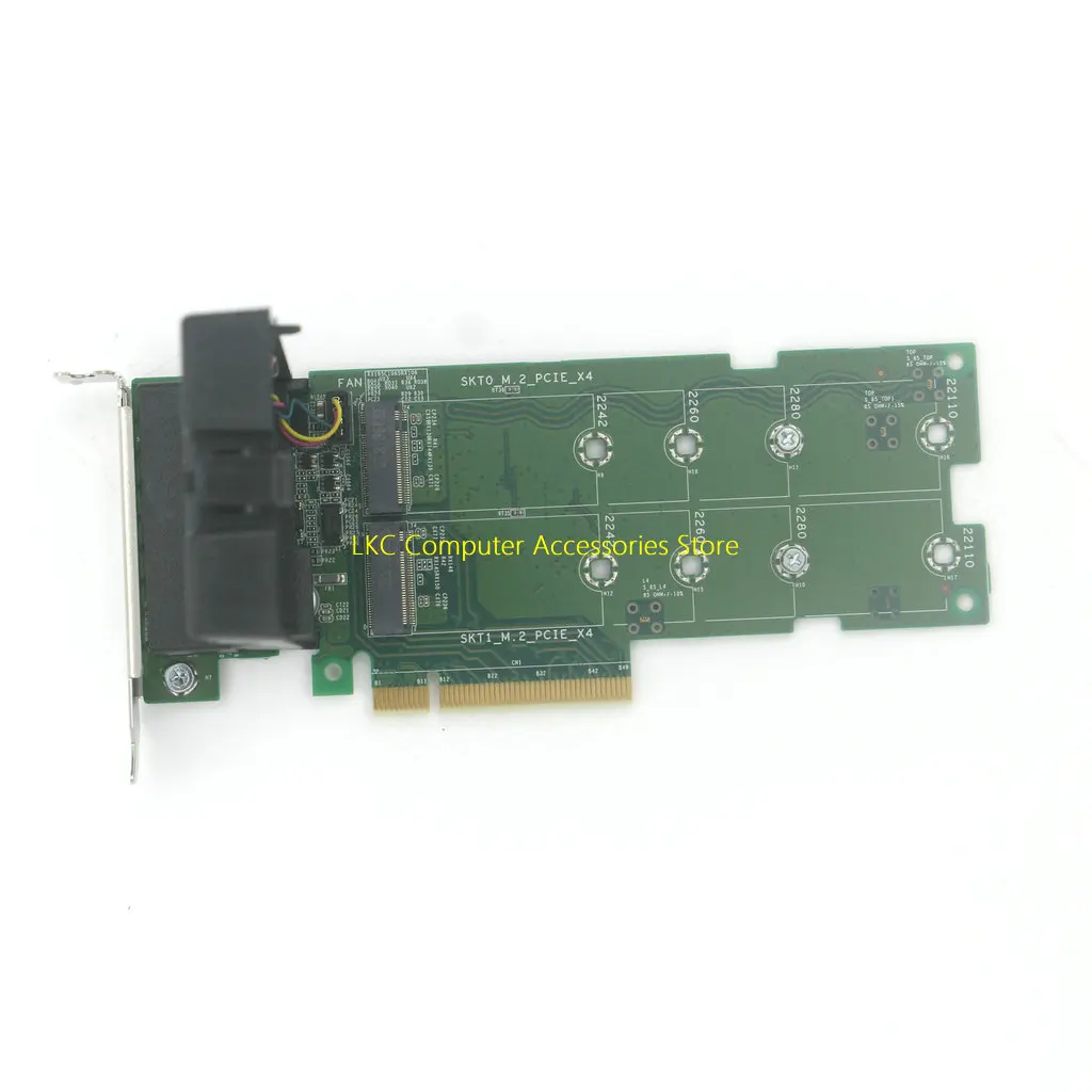 Imagem -04 - Cartão Adaptador de Armazenamento de Estado Sólido para Dell M.2 para Ssd Pcie Nvme M.2 Pci-e 2x Nvme Ngff 9c5w2 09c5w2 09c5w2 Cn09c5w2 Novo