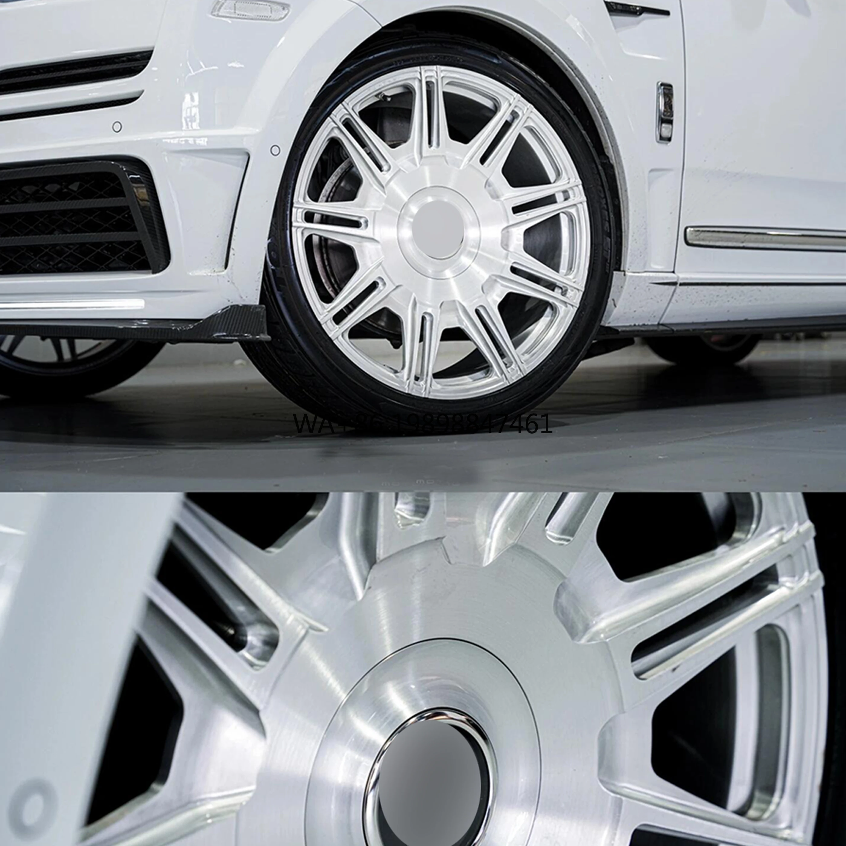 

Новые 20, 21, 22-дюймовые полированные кованые диски с плавающей центральной крышкой, на заказ, 5x120, для Wraith Dawn 2015-2022, вылет 35 мм