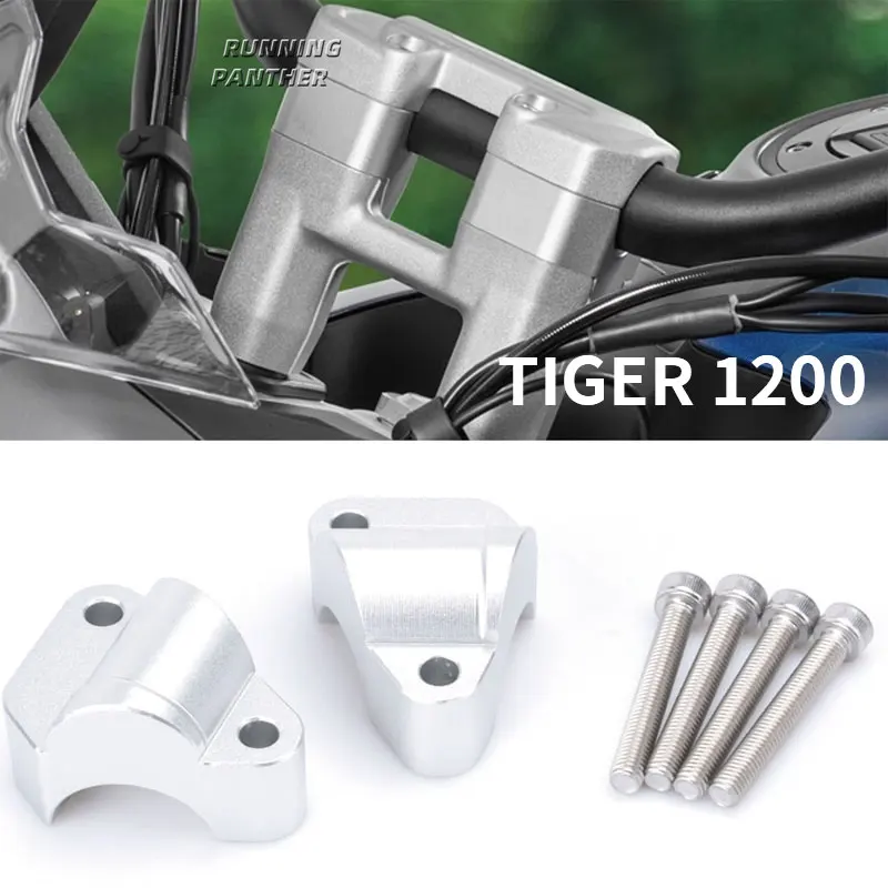 Motorcycle Accessorie For Tiger1200 Tiger 1200 Gt Pro 2023 Handlebar Riser TIGER1200 TIGER 1200 GT PRO Handlebar Back Move Mount