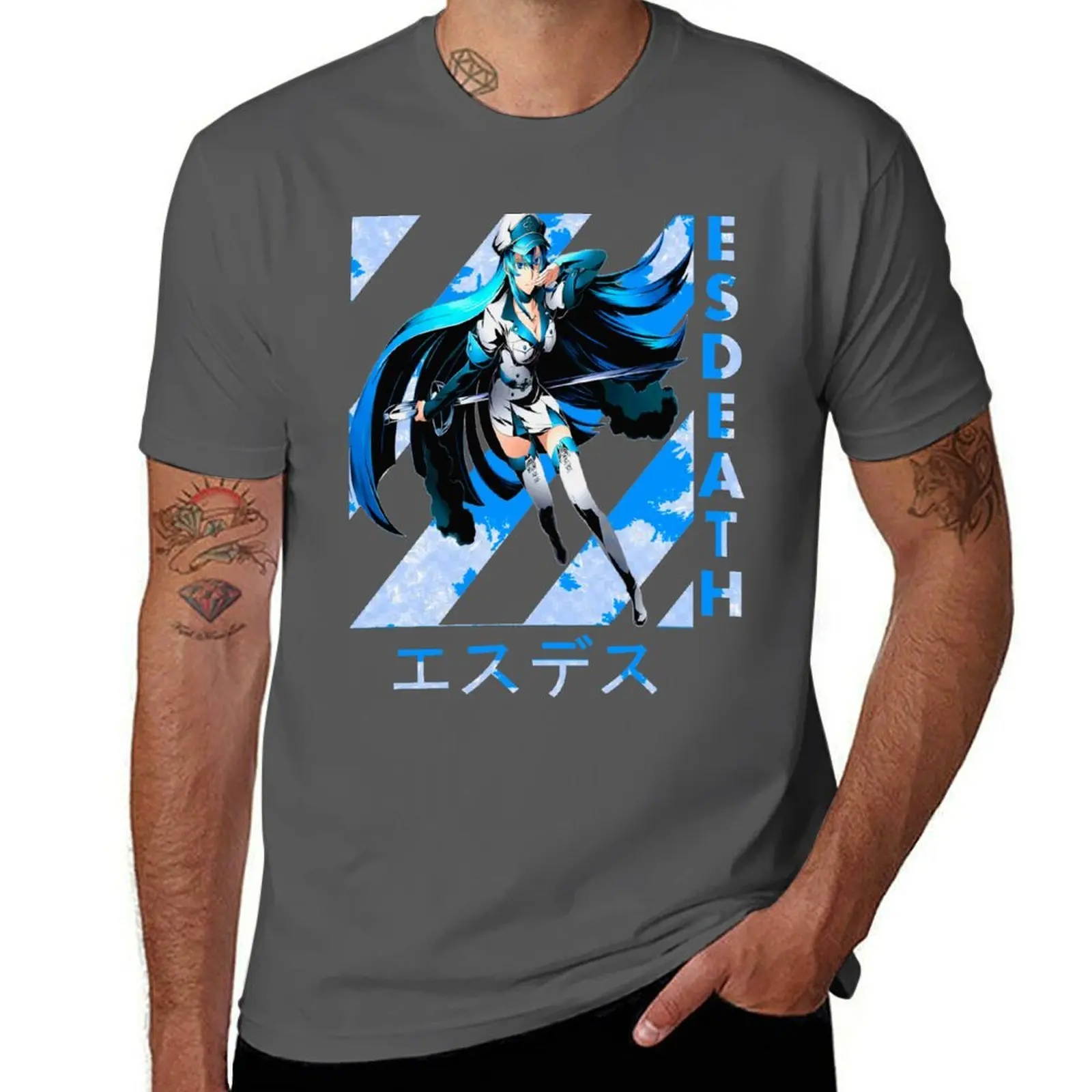 

Esdeath T-Shirt man t shirts graphic anime t shirts for man T-Shirt