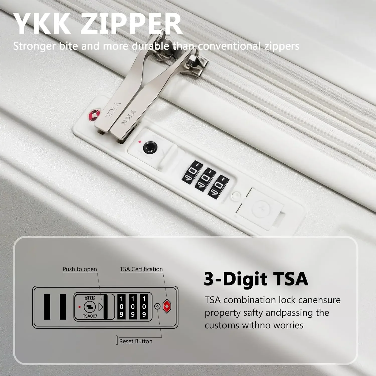 Valigia singola Joyway da 20 pollici, espandibile, leggera e durevole, con portabicchieri, lucchetto TSA, ruote girevoli