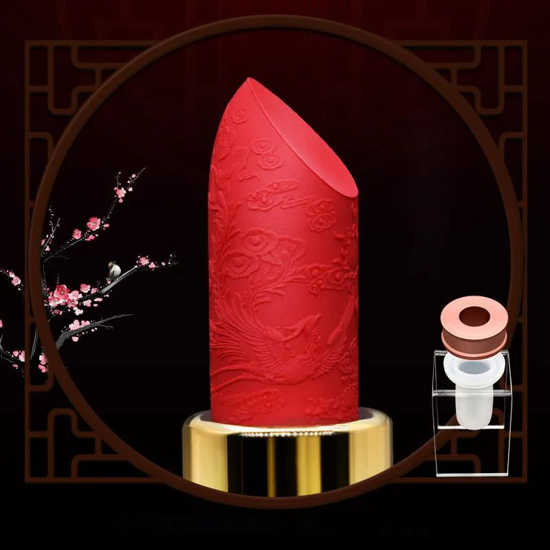 4 Pcs/Set DIY Hand-made 12.1 mm Lipstick Material Lipstick Carving Silicone Mold Release Device Empty Lipstick Tube