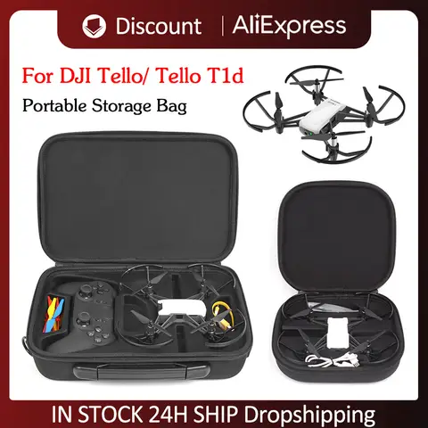 Saco de armazenamento portátil para controle remoto, estojo, conveniente, compacto, DJI Tello, Gamesir T1d