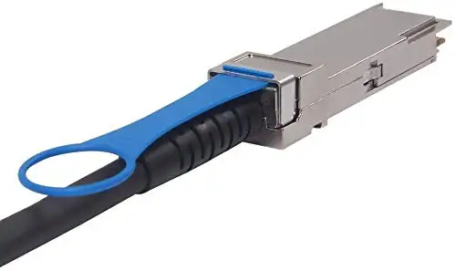 Imagem -04 - Cabo 100g Qsfp28 Dac100gbase-cr4 Qsfp28 ao Cabo de Cobre Passivo do Twinax do Anexo Direto de Qsfp28 para Cisco Qsfp-100g-cu1m Metro