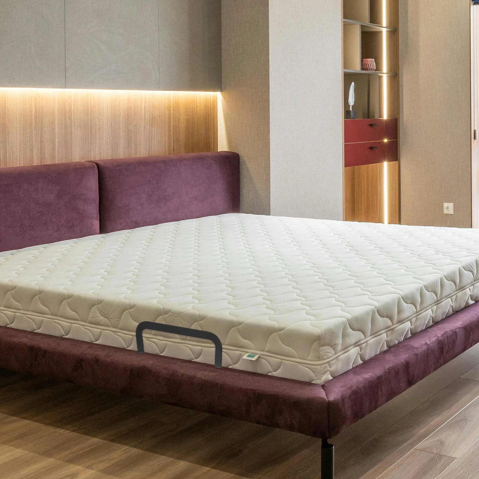 

Anti-skid Mattress Retainer Bar Sturdy Iron Holder Prevent Sliding Bedding Fasteners Non-slip Baffle Practical Design Easy