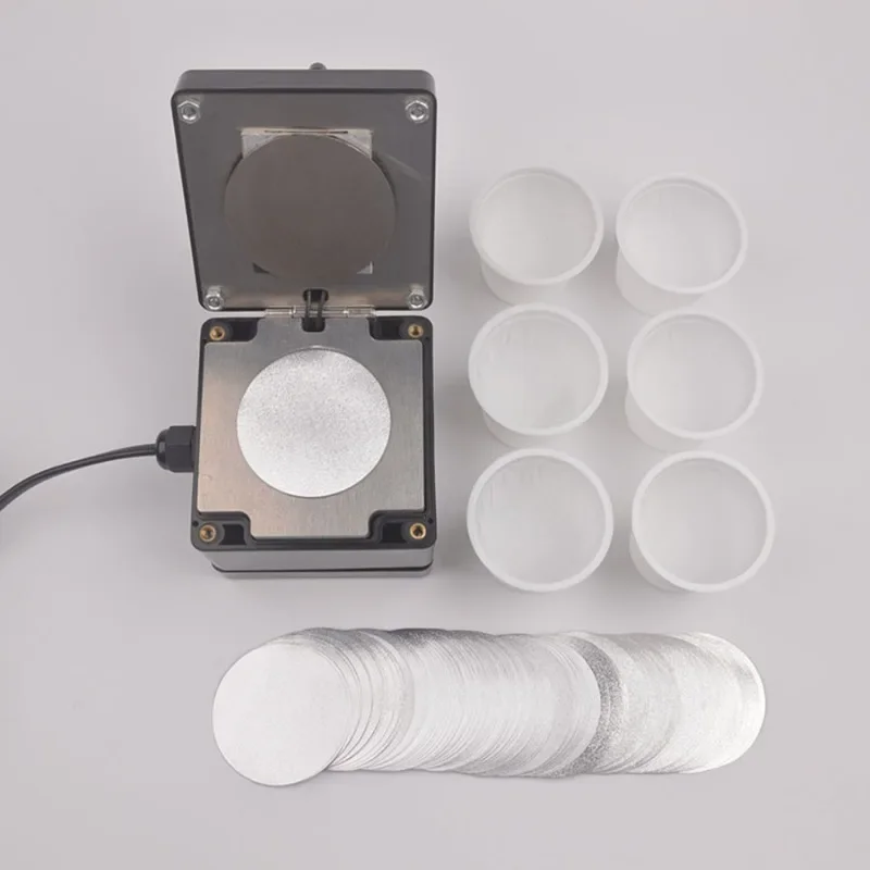 Heat sealing machine - disposable coffee capsule sealing machine, for use in households and small businessesGoods in stock
