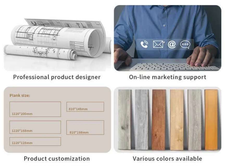 Waterproof Modern Design MDF Laminate Flooring AC4 8mm 12mm Cherry Oak Click Installation High-gloss Matte Surface Treatment