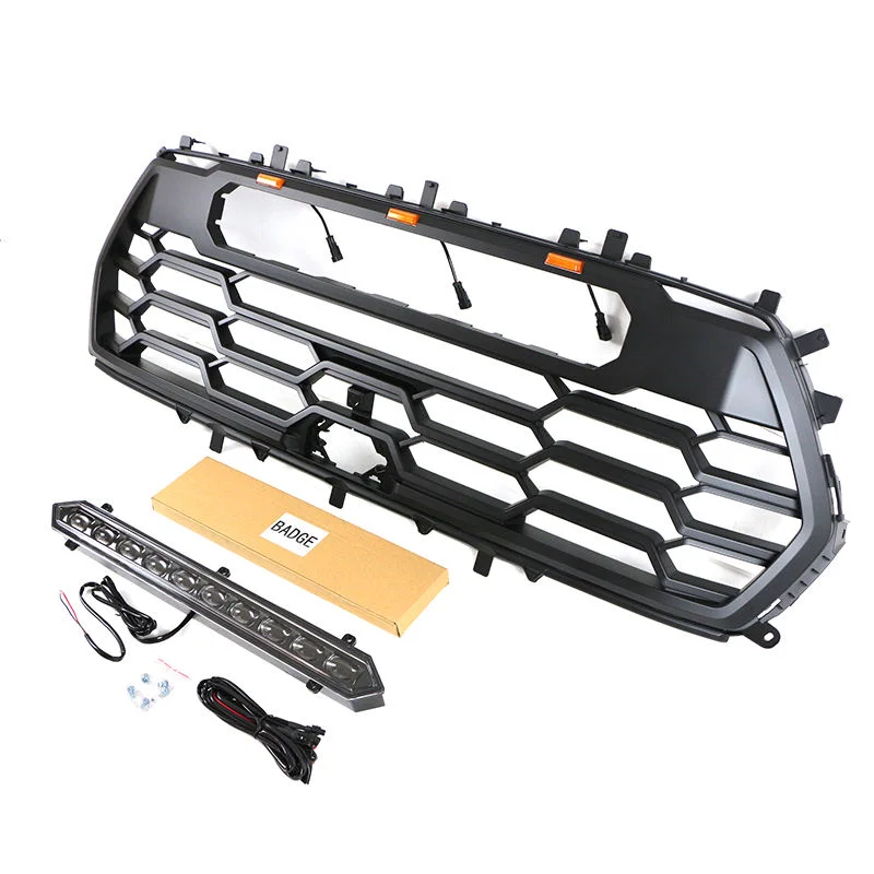 

2023-2024 For Chevrolet Silverado LED Lights Front Grilles New Condition Body Kits Replacement Automotive