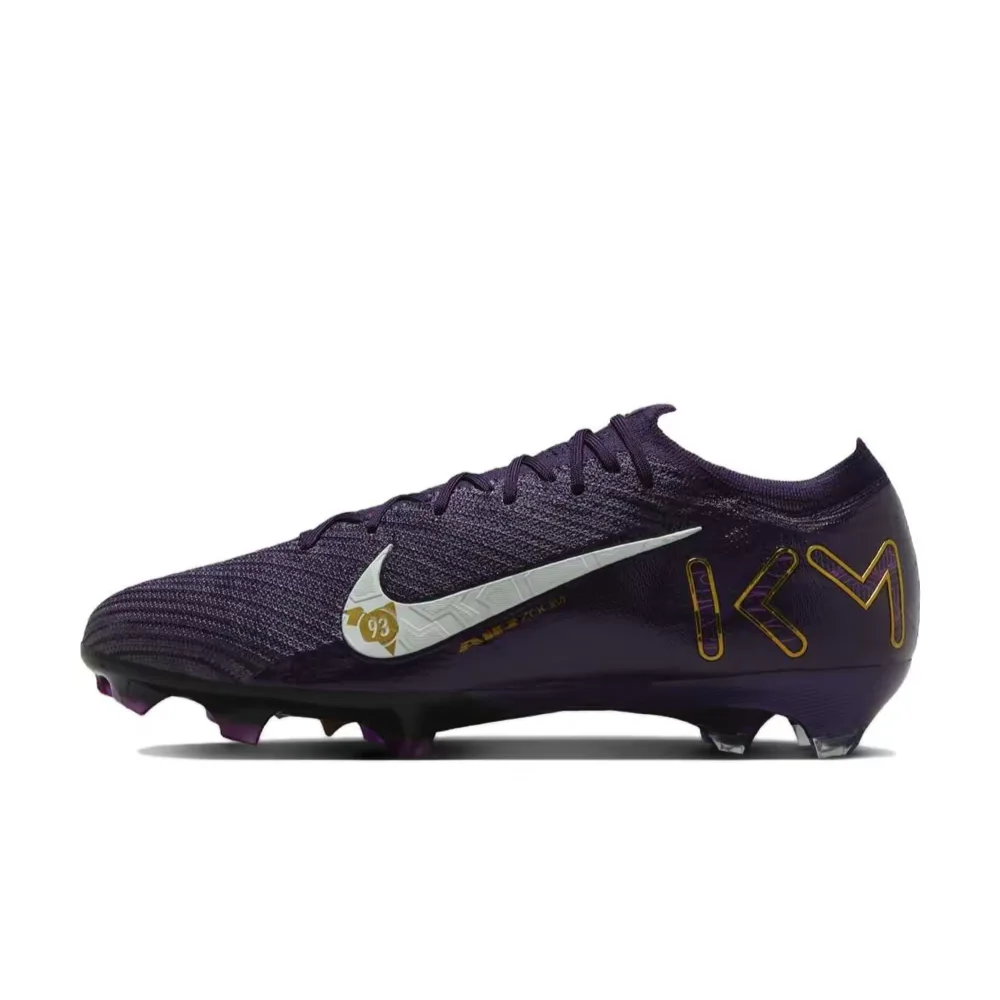 Nike x Kylian Mbappe Mercurial Vapor 16 Elite Stylish, High-Performance, Comfortable Soccer Cleats for Men, Purple FQ8683-500