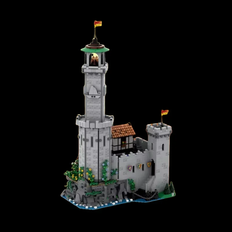 MOC Medieval Style Castle Series Model - Creative Holiday Gift - Suitable for All Enthusiasts