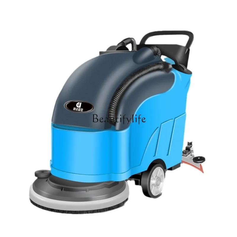 

Commercial hand-push washing machine Industrial hospital station exhibition hall mopping machine