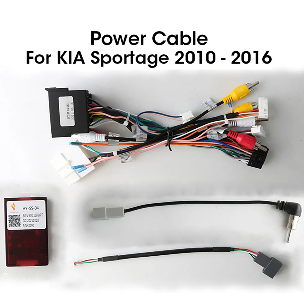 

For KIA Sportage 3 2010-2016 Power Cable with Canbus