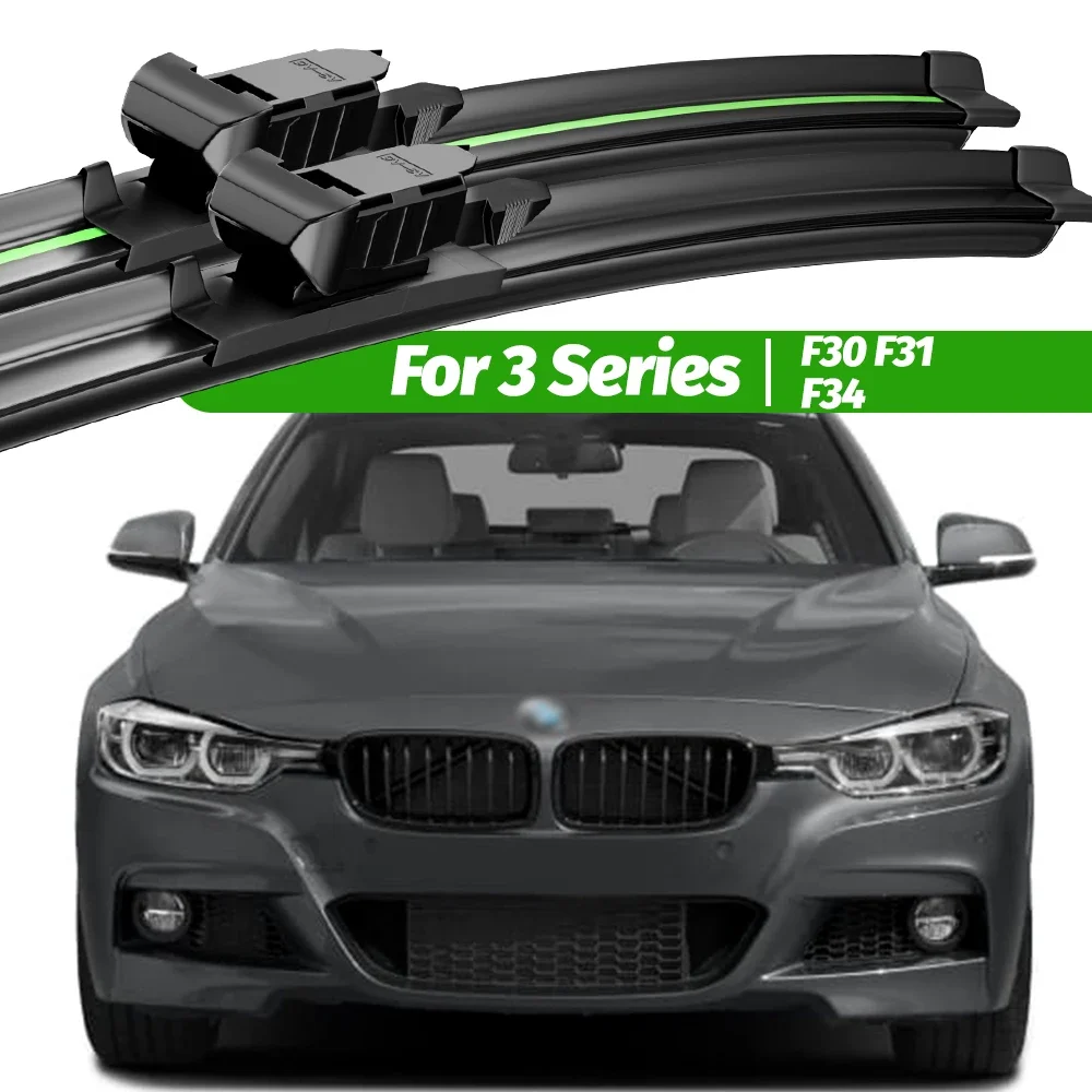 

For BMW 3 Series F30 F31 F34 2011-2019 2pcs Front Windshield Wiper Blades 2013 2014 2015 2017 2018 Windscreen Window Accessories