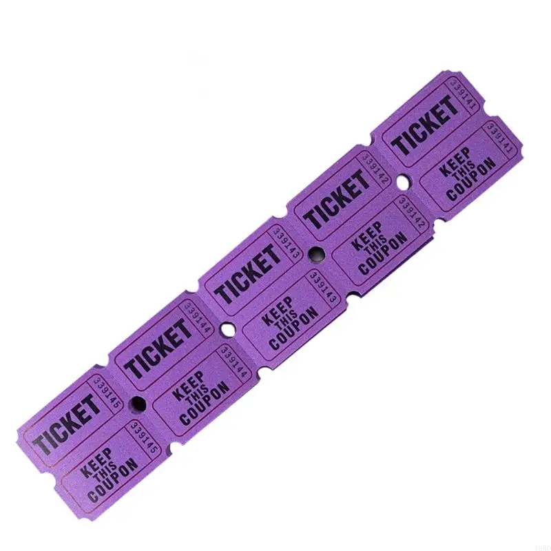 100Pcs Coated Paper Entry Tickets Double Roll For Event Entry Class Rewards  view 4