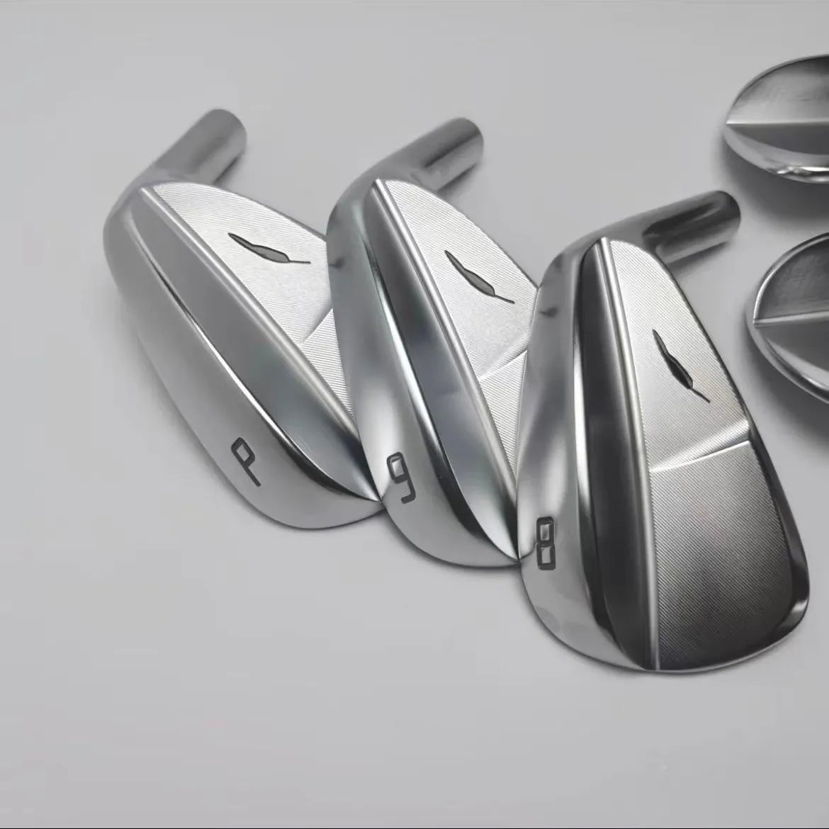 Forged Golf Iron Set Heads 4,5,6,7,8,9,P S20C Soft Carbon Steel Blade Irons Golf Club Heads for Advanced Golfer