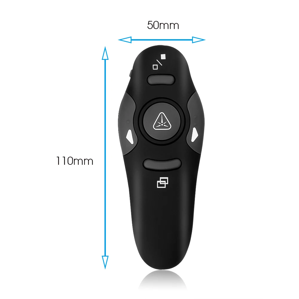 Wireless Pointer Pen Powerpoints Clicker USB 2.4G Presenter Presentation Remote Control Projector PPT Slides Pointing Pens