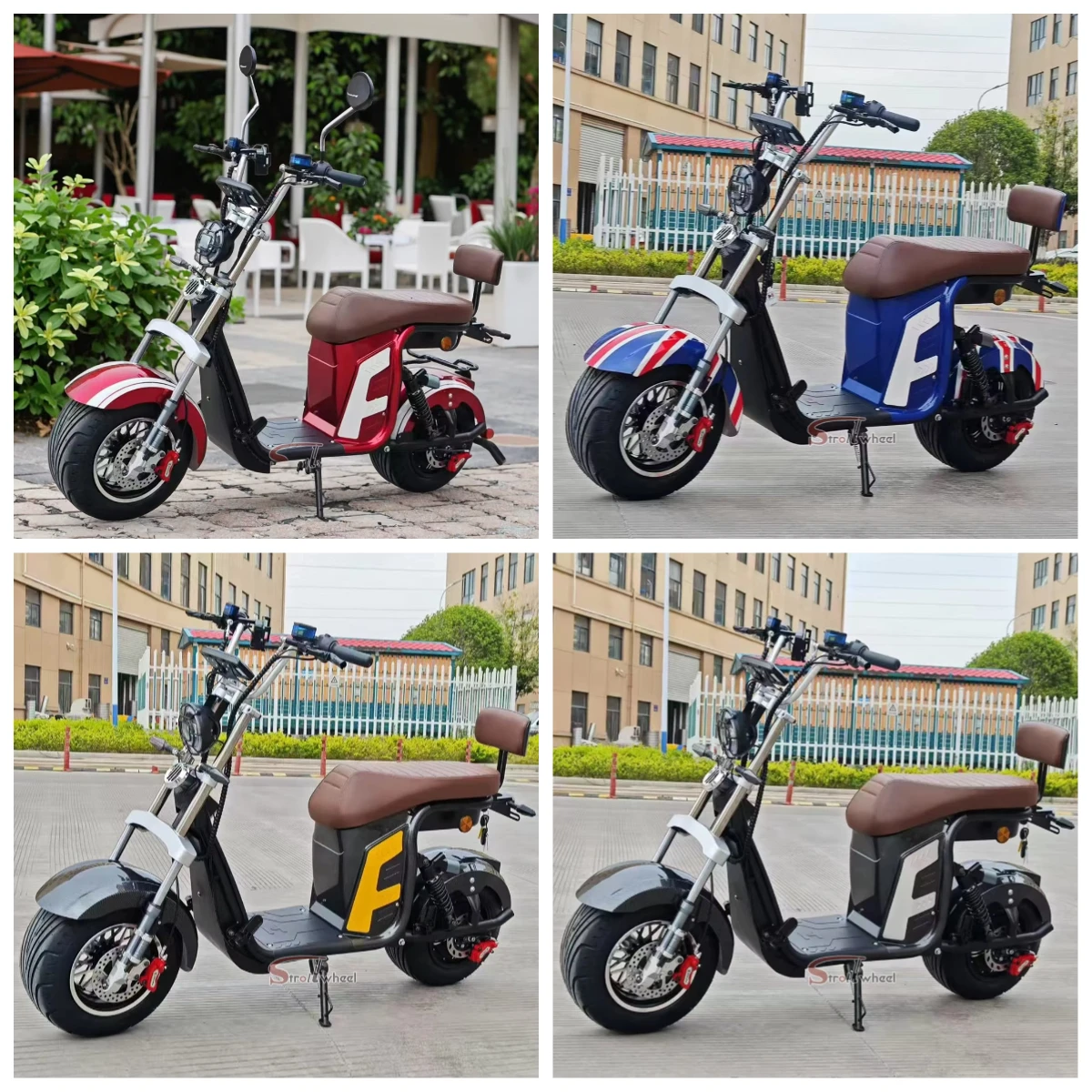 2000W Citycoco Electric Scooter Motorcycle for Adults 2 Wheels