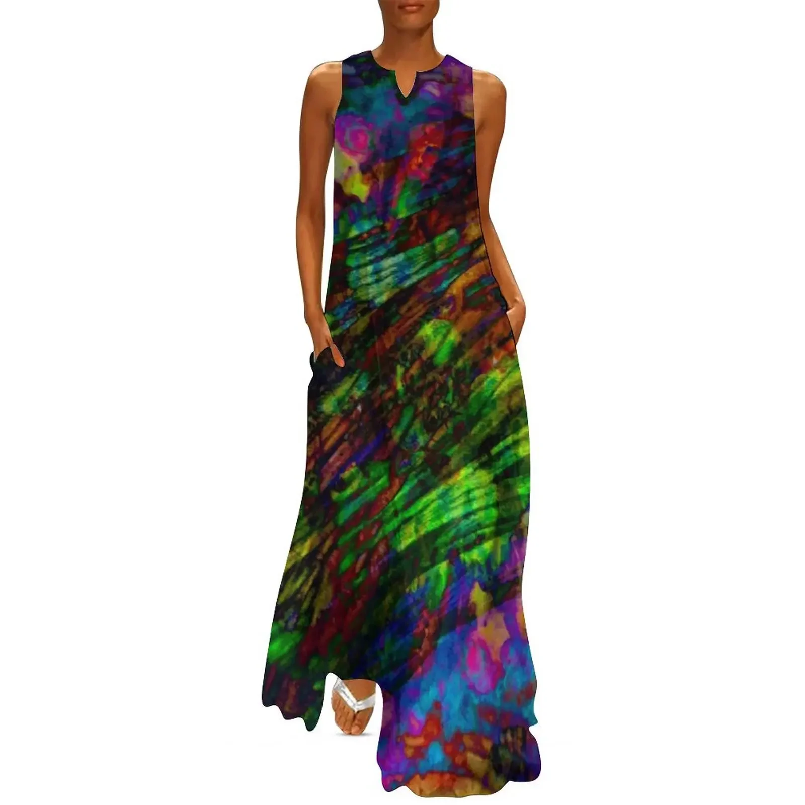 

Swept Away Long Dress elegant chic women dresses promotion elegant dresses plus sizes evening dress clothes Dress
