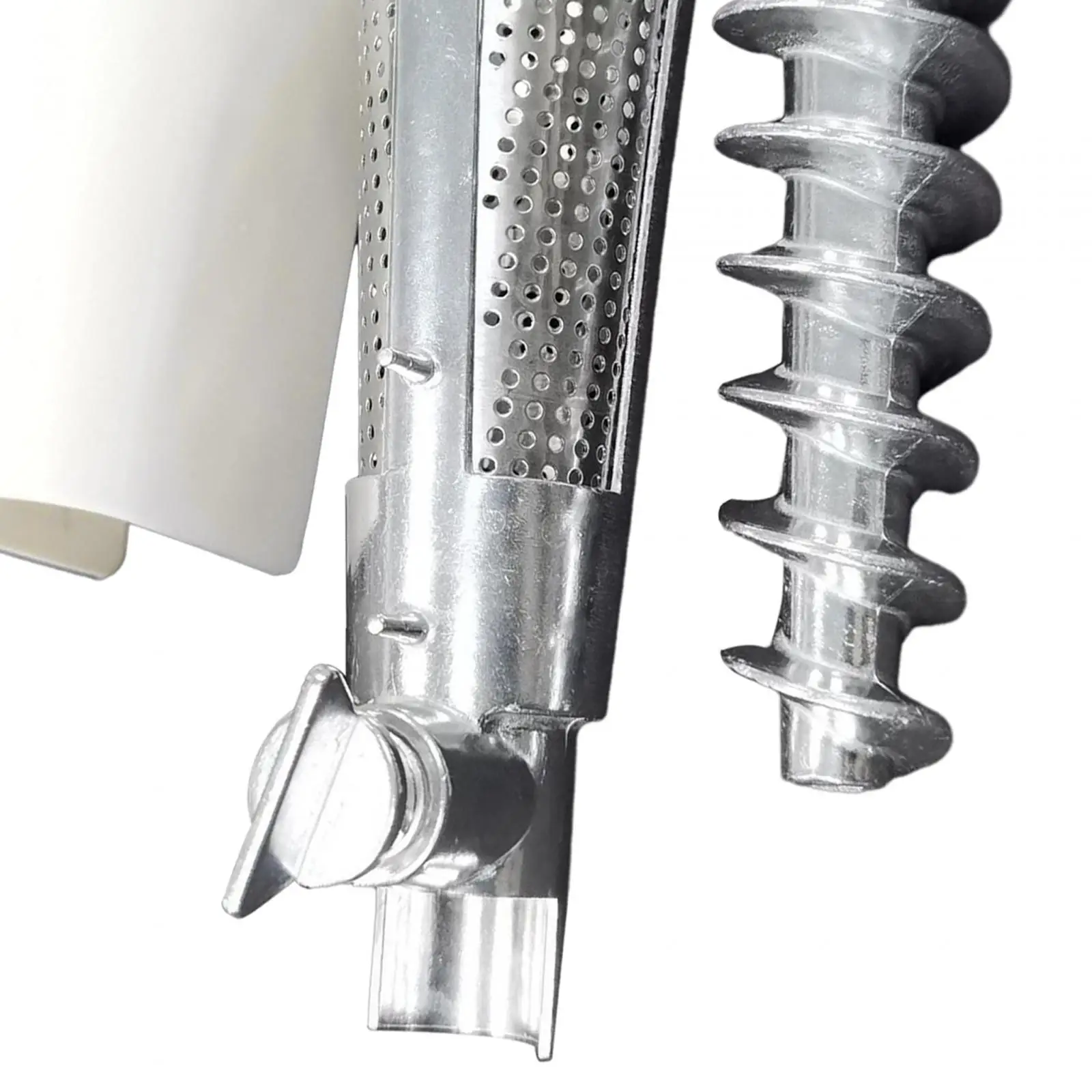 3x Tomato Juicer Part Simple Installation Screw Shaft, Filter Sleeve, Baffle Meat Grinder Screw Attachments for Kitchen Mixers