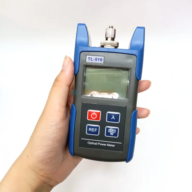 Handheld TL510 Optical Power Meter Fiber Optic Cable Tester OPM  TL510A -70~+10Dbm Or TL510C -50~+26Dbm FC SC ST Connector FTTH