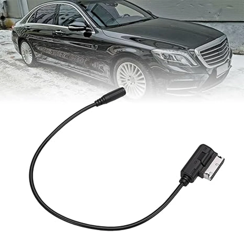 CAR AMI AUX Cable 3.5MM Audio Jack Female To AMI Media AUX IN Interface Cable Adaptor For Volkswagen AMI A6 Q5 Socket