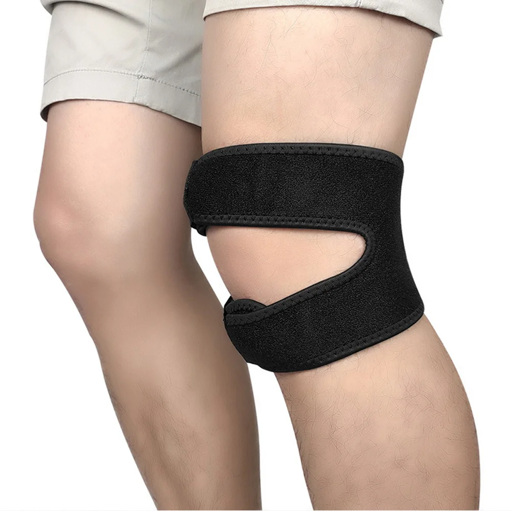 1 PCS Patella Knee Brace for Knee Pain, Knee Compression Sleeve for Arthritis Pain and Support, Workout Knee Guard and Knee Pads