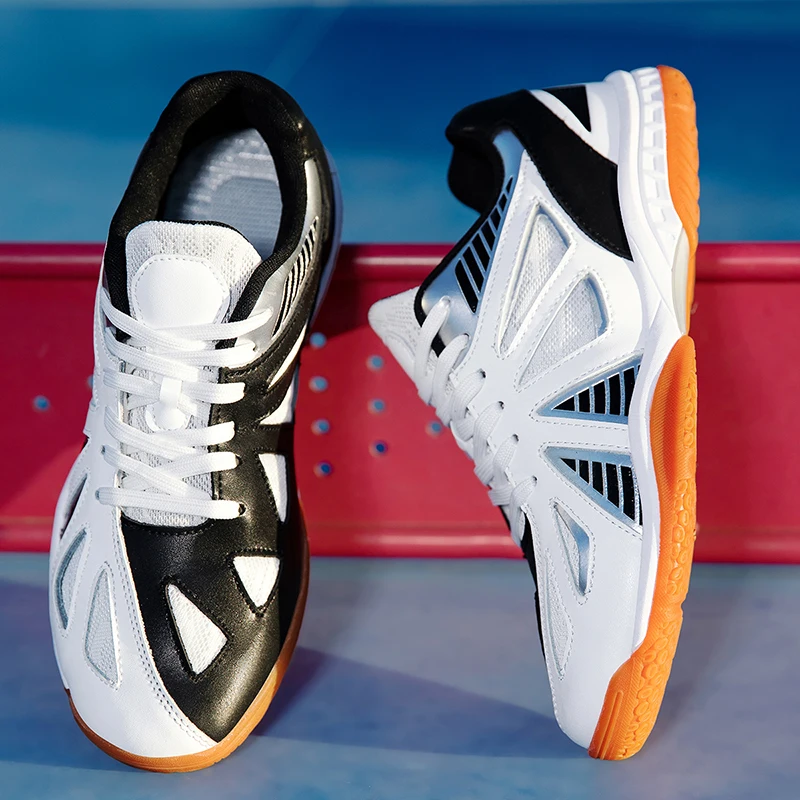 

Professional Table Tennis Shoes for Couples, Outdoor Fitness, Lightweight Badminton, Tennis Training, Sports Shoes, Sizes 36-45