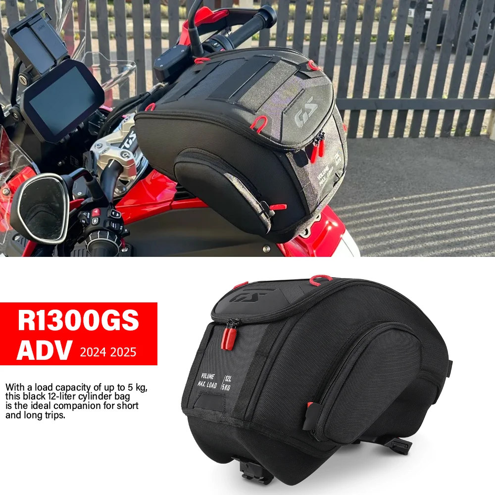 Motorcycle Tank Bag For BMW R 1300 GS ADV R1300GS Adventure 2024 2025 Waterproof Luggage Storage Bags, Sturdy Construction