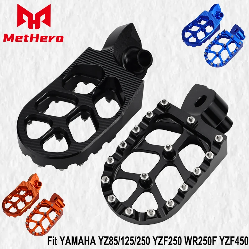 

Подножки CNC для мотоциклов YAMAHA YZ85/125/250 1999-2022, YZF250, WR250F 1999-2022, YZF450 2004-2022. Аксессуары для мотоциклов.