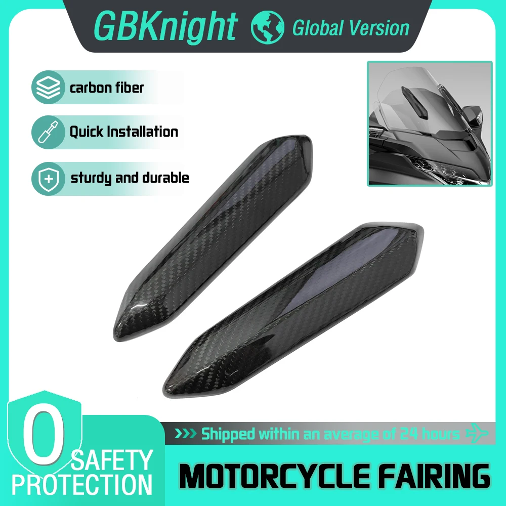 

Carbon fiber For Honda Golden Wing GL1800 F6B 2018-2024 motorcycle modification windshield carbon fiber pillar cover accessories