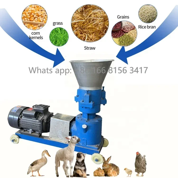 Big Discount Easy Operation Animal Chicken Feed Pellet Making Machine For Livestock