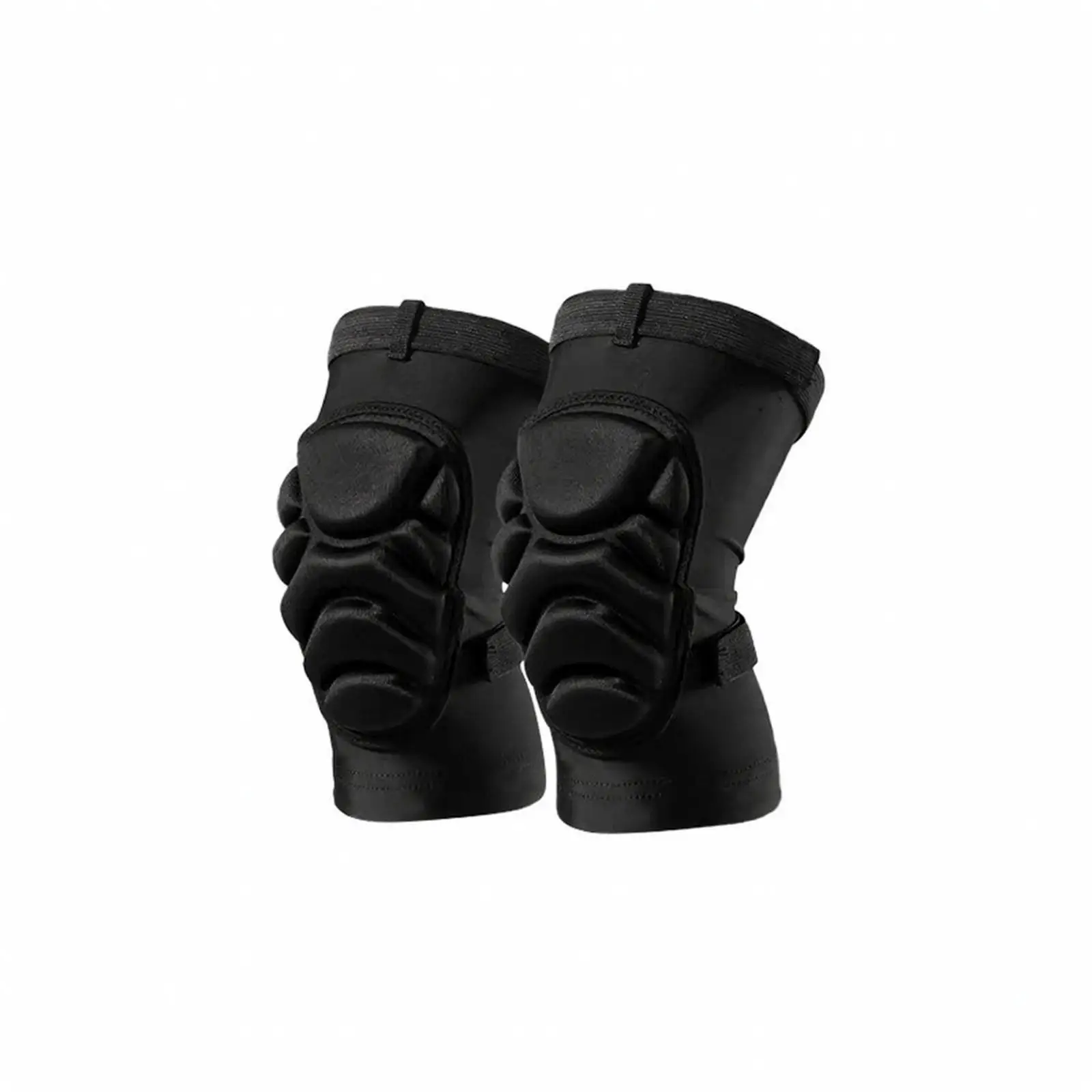 Kids Knee Support Pads for Snowboarding Skiing Skating with Segmented Cushioning Elastic Openings Secure Fit for Active Play