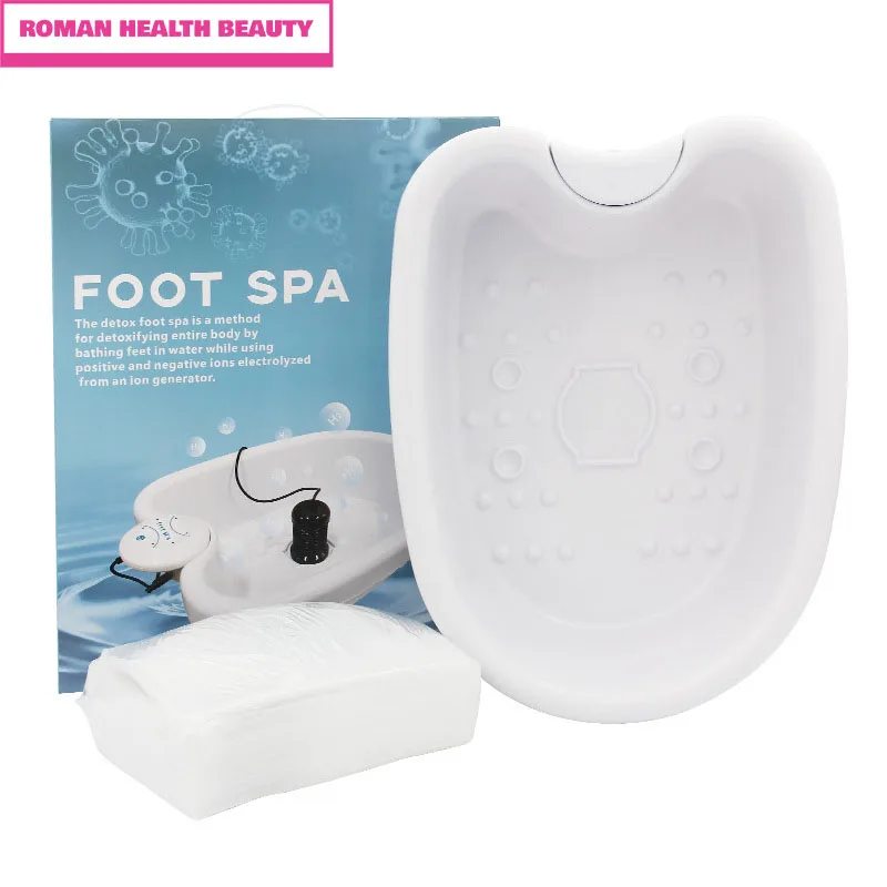 Máquina de desintoxicación de pies de hidrógeno, Spa ionico de burbujas para pies, baño de pies de iones, electrólisis PEM SPE, Spa doméstico AC 110V 220V con nodo de masaje Pro