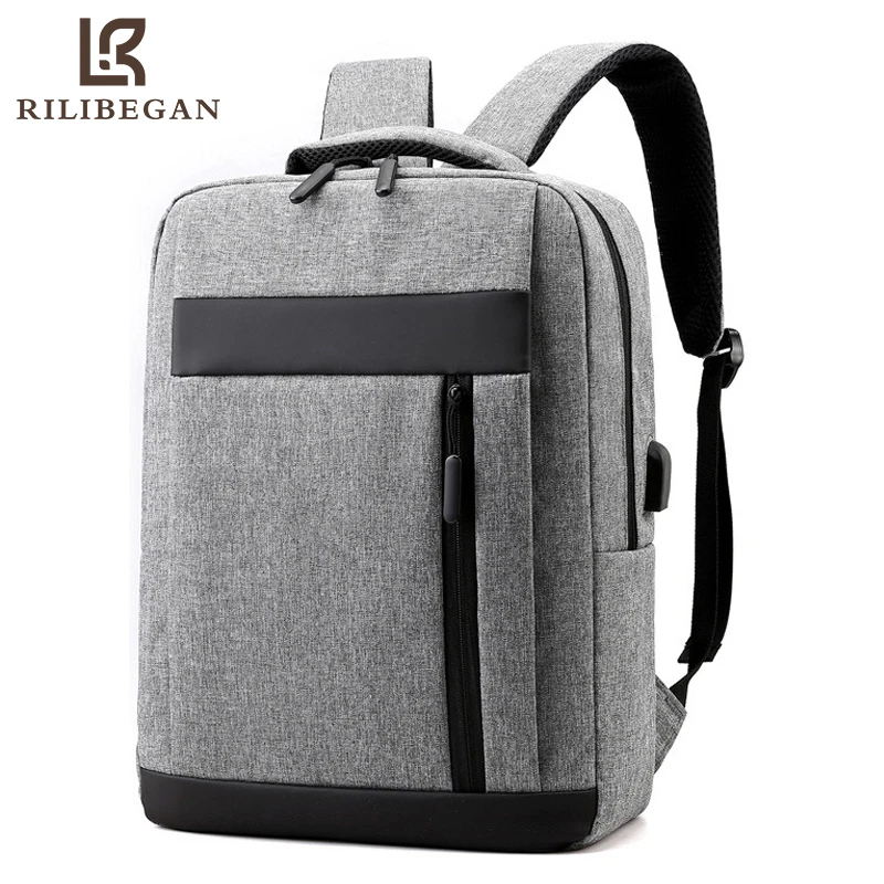 

Classic UBS Charging Laptop Backpack for Men Large Capacity Computer Men Backpack Nylon Travel Bag Male Business Backpack Men