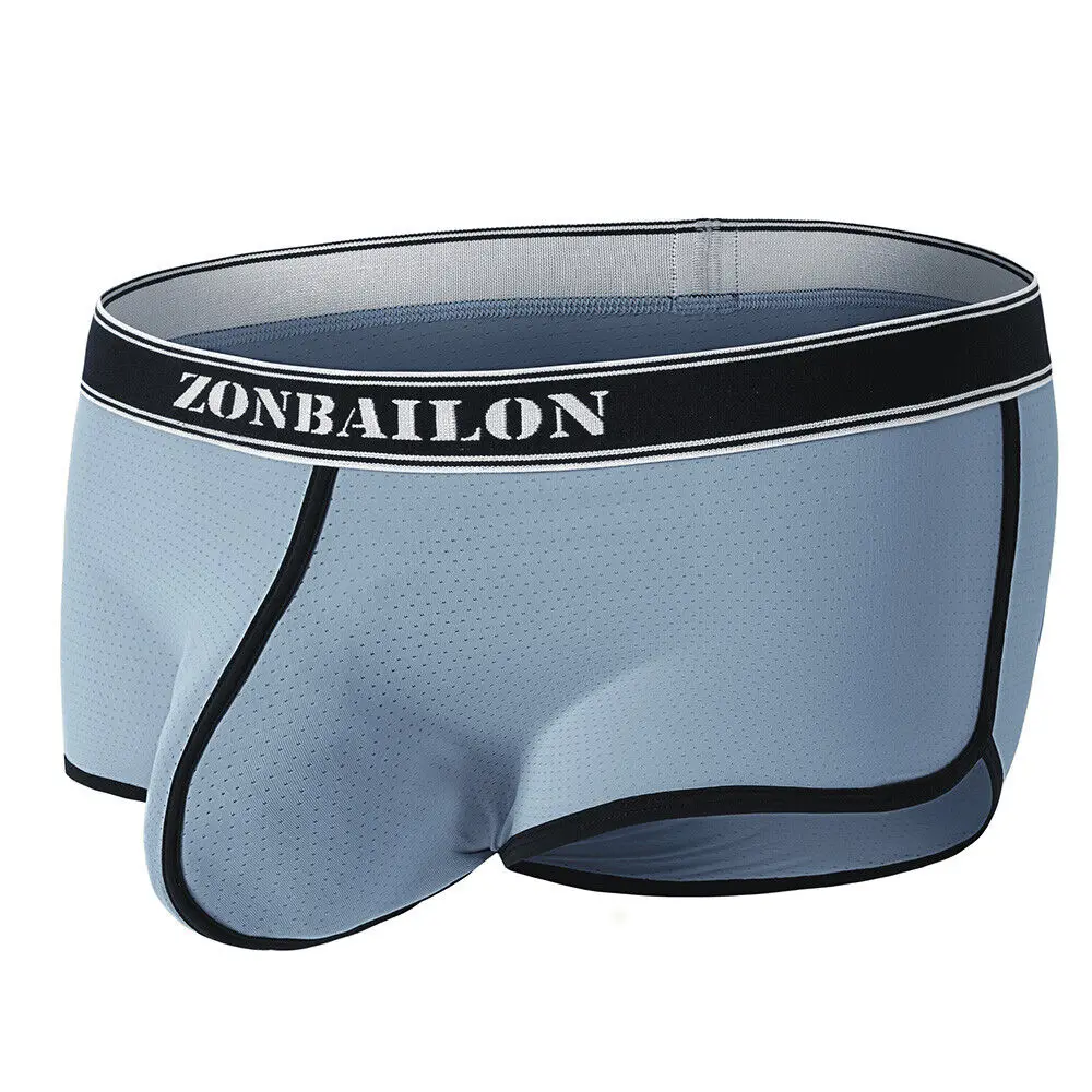 ZONBAILON Mens Comfortable Trunks Underwear Breathable Short Boxers