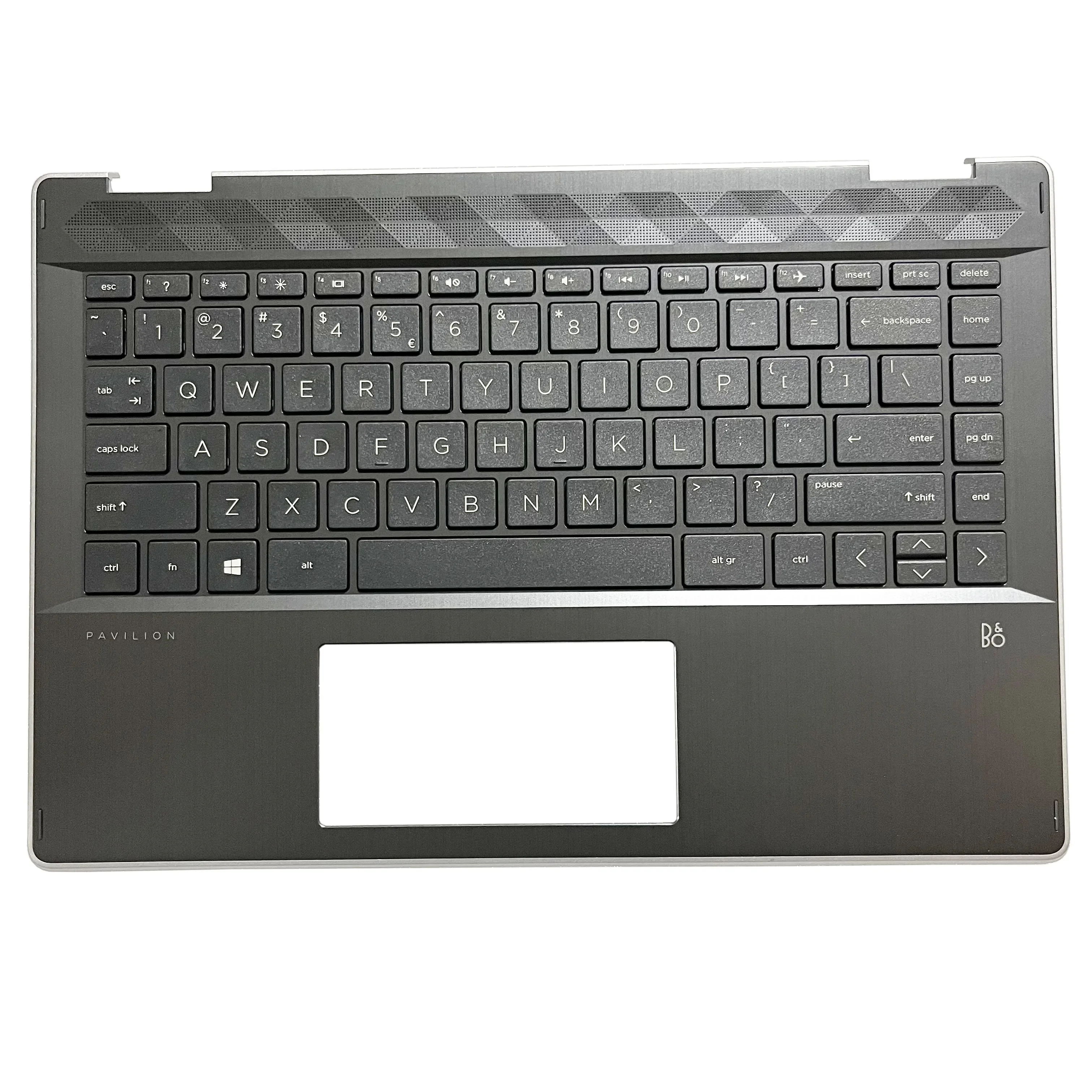 New US Keyboard for HP Pavilion X360 14-DH TPN-W139 Laptop Palmrest Upper Case Top Keyboard Housing Cover Replacement M35769-001