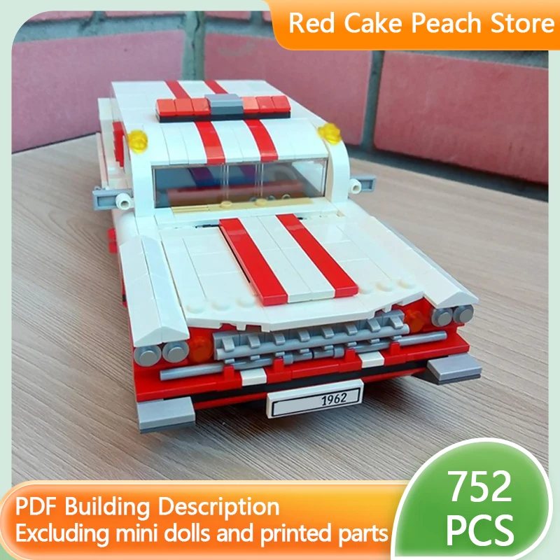 

Модель городской спасательной техники MOC, строительные кирпичи, мышечная скорая помощь, модульная технология, детские праздничные подарки, сборные игрушки, костюм