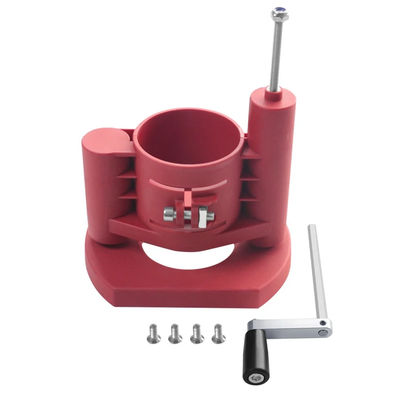 

A98E-Precision Router Lift -Router Table Lift System -Router Plate Insert For Quick, Accurate, Reliable & Repeatable Setups