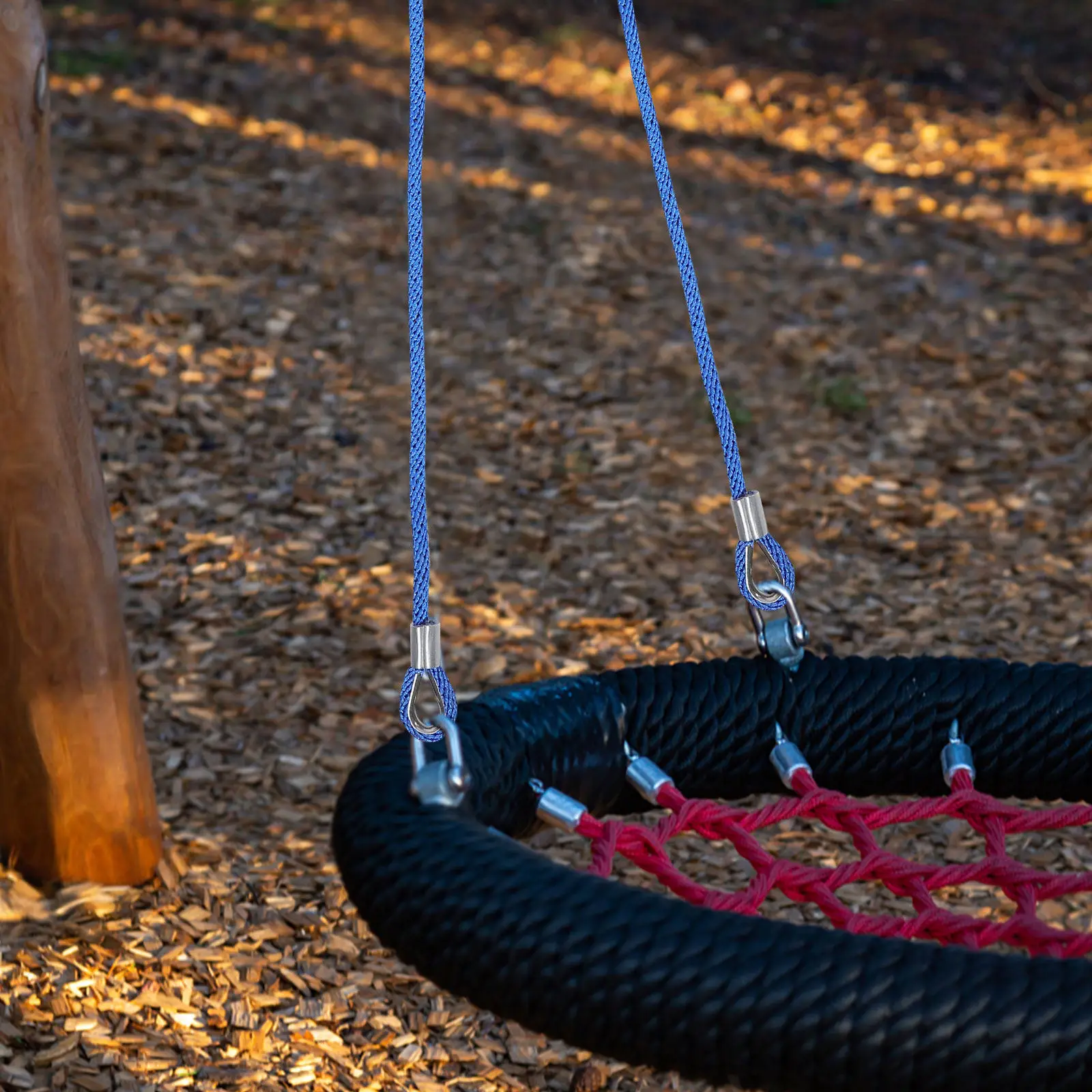 Swing Rope Adjustable Nylon Steel Wire Hanging Strap for Tree Swings Hammock Chair Swing Rope Kit Hammock Strap