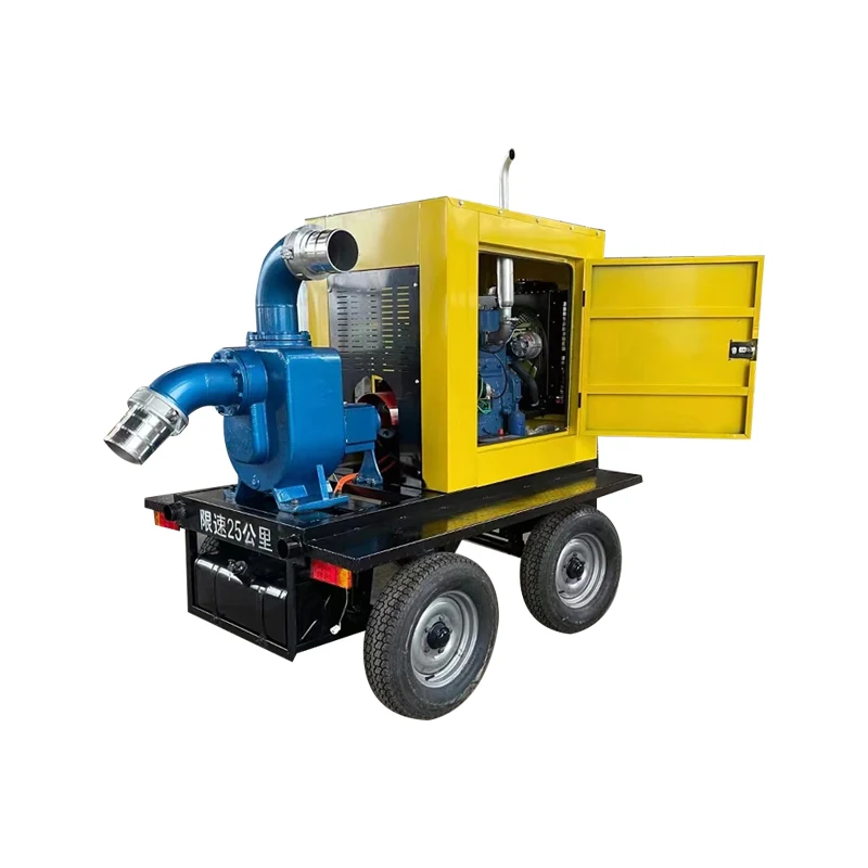 Self-Priming Water Pump in Municipal Sewage, Flood Control Projects, Agricultural Irrigation