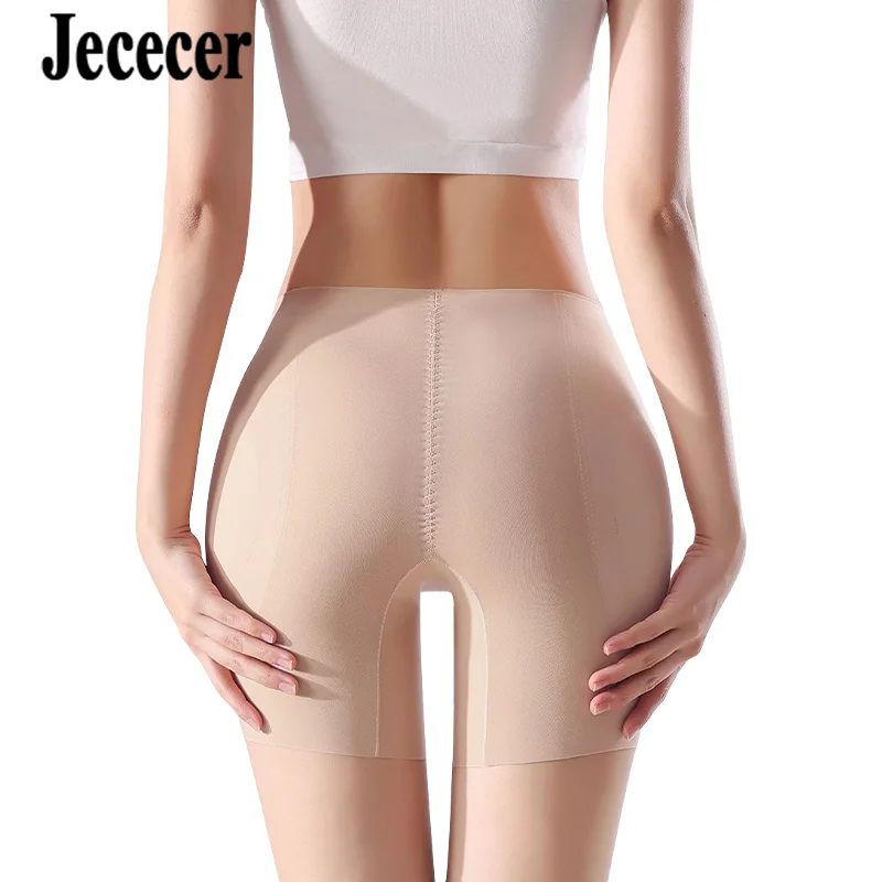 Jececer سراويل التخسيس للنساء منصات الورك ملابس داخلية مريحة للتنفس الملاكمين بعقب رافع ملابس داخلية مثيرة