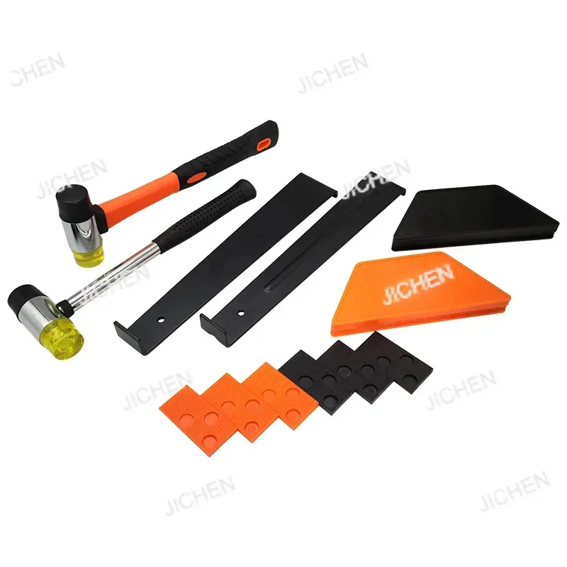 

Complete DIY Wood Laminate Flooring Installation Kit with 10pcs Spacers for Easy Floor Fitting