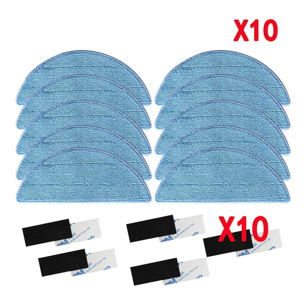 Filtro de polvo primario, cepillo lateral, filtro Hepa eficiente para Ilife v5, V3s, v5pro, V50, V55, X5, piezas de Robot aspirador