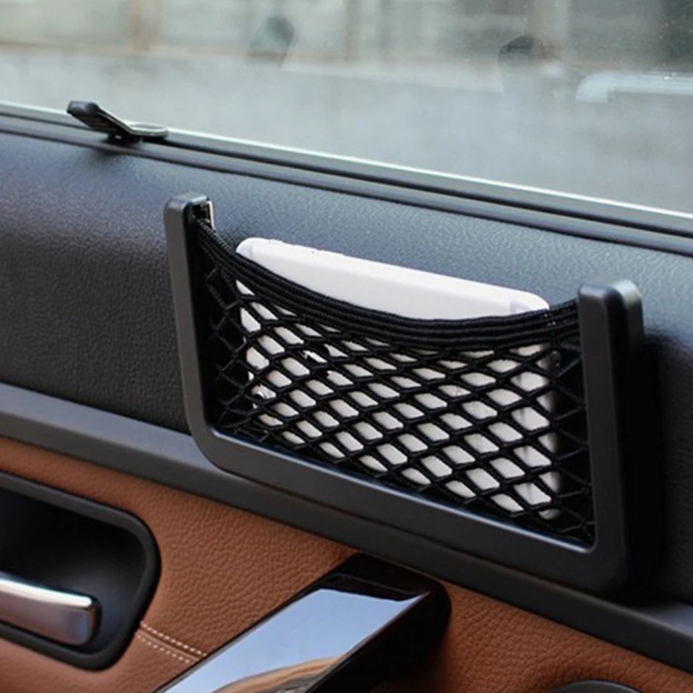 Zigaretten elastische Form und Stil Organizer Auto Halter Netz Mesh Mesh Net Note Halter OEM Nummer Paket Inhalt