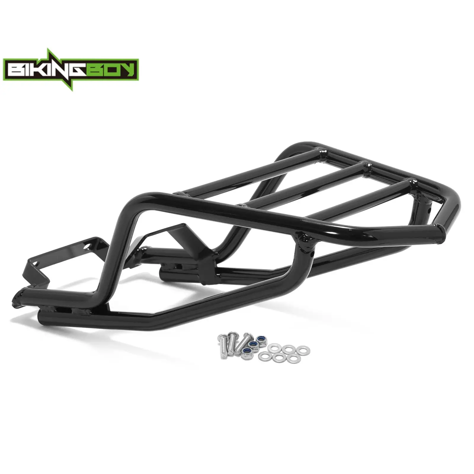 BIKINGBOY Luggage Carrier Rack For Apollo RFN For Beta Explorer Electric Dirt Bike Off-Road MX Carbon Steel